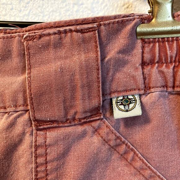 JanSport Vintage Shorts medium large dusty rose high rise y2k - Picture 2 of 4
